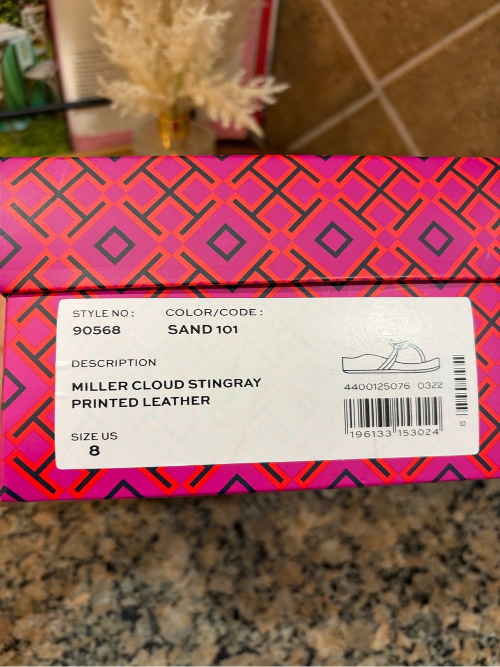 Tory Burch Miller Cloud Thong Sandals. - Picture 5 of 5